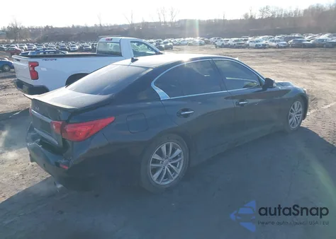 2015 Infiniti Q50 Premium z USA, uszkodzony, nr VIN JN1BV7AR0FM418644